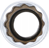 Hylsa Tolvkant, djup | 12,5 mm (1/2") | 16 mm. BGS 10683