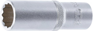 Hylsa Tolvkant, djup | 12,5 mm (1/2") | 18 mm. BGS 10685