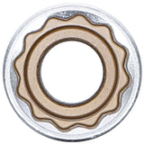 Hylsa Tolvkant, djup | 12,5 mm (1/2") | 19 mm. BGS 10686