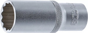 Hylsa Tolvkant, djup | 12,5 mm (1/2") | 22 mm. BGS 10687