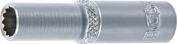Hylsa Tolvkant, djup | 6,3 mm (1/4