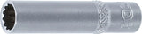 Hylsa Tolvkant, djup | 6,3 mm (1/4") | 8 mm. BGS 10708