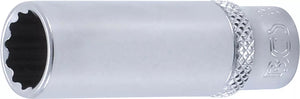 Hylsa Tolvkant, djup | 6,3 mm (1/4") | 11 mm. BGS 10711