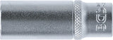 Hylsa Tolvkant, djup | 6,3 mm (1/4") | 13 mm. BGS 10713