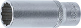 Hylsa Tolvkant, djup | 6,3 mm (1/4") | 13 mm. BGS 10713