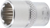 Hylsa Tolvkant | 6,3 mm (1/4") | 11 mm. BGS 10781