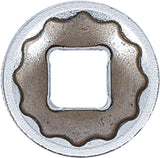 Hylsa Tolvkant | 6,3 mm (1/4") | 13 mm. BGS 10783