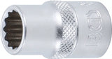 Hylsa Tolvkant | 12,5 mm (1/2") | 1/2". BGS 10822
