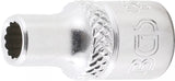 Hylsa Tolvkant | 6,3 mm (1/4") | 3/16". BGS 10871