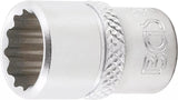 Hylsa Tolvkant | 6,3 mm (1/4") | 7/16". BGS 10878
