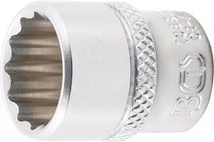 Hylsa Tolvkant | 6,3 mm (1/4") | 9/16". BGS 10881