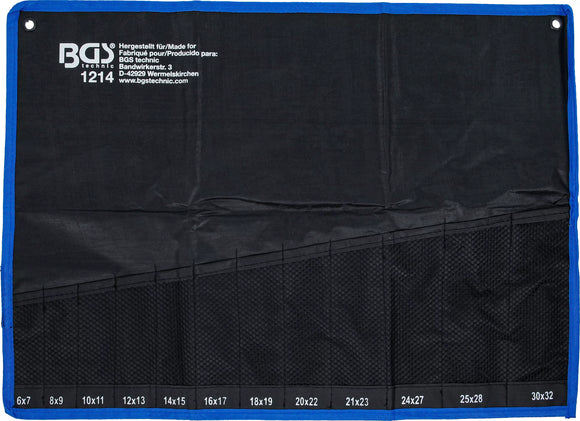 Tom ficka för BGS 1214. BGS 1214-LEER