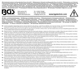 Utvidgningssats för avgasrör | 3 delar. BGS Diy 124