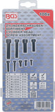 Cylinderskruvar-Sortiment | Inre sexkant | 106 delar. BGS 14140