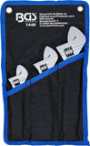 Skiftnyckelsats med handtag i mjukplast | 3 delar. BGS 1446