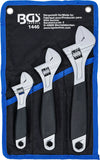 Skiftnyckelsats med handtag i mjukplast | 3 delar. BGS 1446