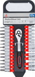 Hylsnyckel-sats | 6,3 mm (1/4") | 4 - 13 mm | 27 delar. BGS Diy 15105