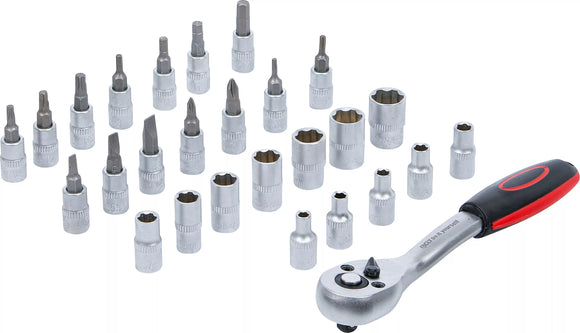 Hylsnyckel-sats | 6,3 mm (1/4