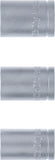 Hyls-sats | 12,5 mm (1/2") | 15 - 17 - 19 mm | 3 delar. BGS Diy 15125