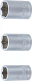 Hyls-sats | 12,5 mm (1/2") | 15 - 17 - 19 mm | 3 delar. BGS Diy 15125