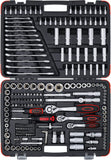 Hylsnyckel-sats | 6,3 mm (1/4") / 10 mm (3/8") / 12,5 mm (1/2") | 216 delar. BGS Diy 15216
