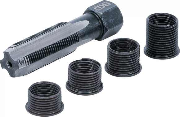 Reparationssats för Tändstiftsgänga | M14 x 1,25 mm | 5 delar. BGS 152