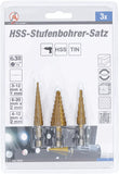 HSS-Stegborr-sats | 3 - 20 mm | 3 delar. BGS Diy 1616