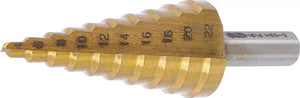 Stegborr | titannitrerad | Ø 4 - 22 mm. BGS 1618