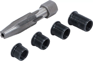 Reparationssats för Tändstiftsgänga | M10 x 1,0 mm | 5 delar. BGS 165