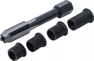 Reparationssats för Tändstiftsgänga | M8 x 1,0 mm | 5 delar. BGS 167