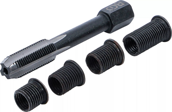 Reparationssats för Tändstiftsgänga | M8 x 1,0 mm | 5 delar. BGS 167