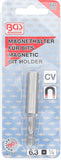 Magnetisk bitshållare, extra stark | Yttre sexkant 6,3 mm (1/4") | 60 mm. BGS 1727
