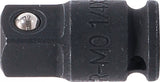 Kraft-Hylsnyckel-Adapter | Inre fyrkant 6,3 mm (1/4") - Yttre fyrkant 10 mm (3/8"). BGS 172