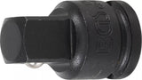 Kraft-Hylsnyckel-Adapter | Inre fyrkant 10 mm (3/8") - Yttre fyrkant 12,5 mm (1/2"). BGS 174