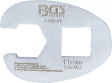 Kråkfotsnyckel | 10 mm (3/8") | 11 mm. BGS 1756-11