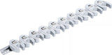 Kråkfotsnyckel-sats | 10 mm (3/8") | 10 - 19 mm | 10 delar. BGS 1756