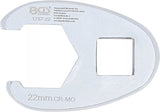 Kråkfotsnyckel | 12,5 mm (1/2") | 22 mm. BGS 1757-22