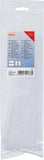 Buntband-sortiment | vitt | 4,8 x 250 mm | 50 delar. BGS 1788