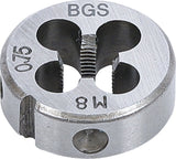 Gängback | M8 x 0,75 x 25 mm. BGS 1900-M8X0.75-S