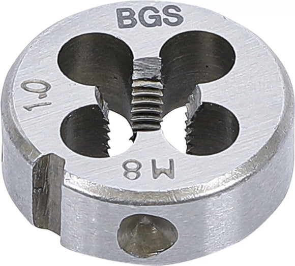 Gängback | M8 x 1,0 x 25 mm. BGS 1900-M8X1.0-S