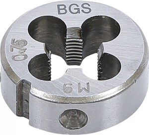 Gängback | M9 x 0,75 x 25 mm. BGS 1900-M9X0.75-S
