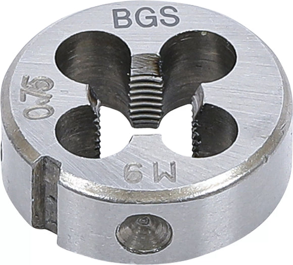 Gängback | M9 x 0,75 x 25 mm. BGS 1900-M9X0.75-S