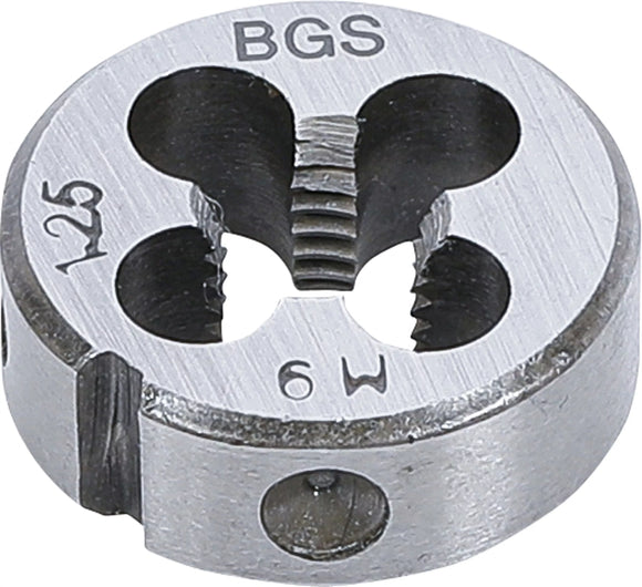 Gängback | M9 x 1,25 x 25 mm. BGS 1900-M9X1.25-S
