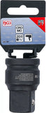 Kraft-Hylsnyckel-Adapter | Inre fyrkant 20 mm (3/4") - Yttre fyrkant 25 mm (1"). BGS 195