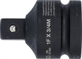 Kraft-Hylsnyckel-Adapter | Inre fyrkant 25 mm (1") - Yttre fyrkant 20 mm (3/4"). BGS 196