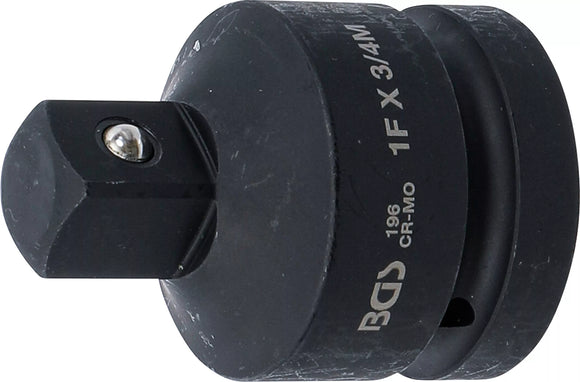 Kraft-Hylsnyckel-Adapter | Inre fyrkant 25 mm (1