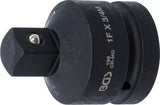Kraft-Hylsnyckel-Adapter | Inre fyrkant 25 mm (1") - Yttre fyrkant 20 mm (3/4"). BGS 196