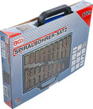 Spiralborr-sats | HSS | 5 % Kobolt-Legering | 1 - 10 mm | 170 delar. BGS 2000