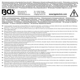 Bit-/hyls-sats | med spärrskaft för bits | 23 delar. BGS Diy 20123