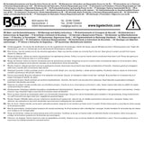 Hylsa-sats E-Profil | 6,3 mm (1/4") / 10 mm (3/8") | E6 - E16 | 7 delar. BGS 2027